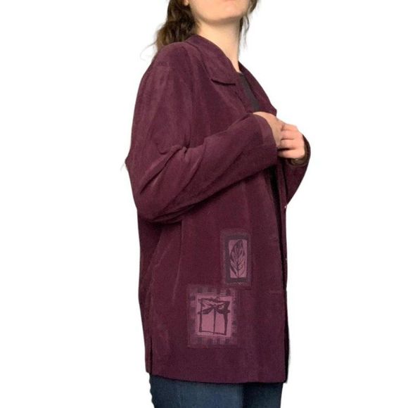 Purple Shacket - Picture 2 of 4